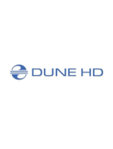 DUNE HD CENTER User manual