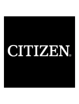 Citizen CBM-262 User manual