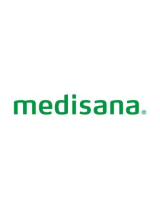 Medisana Shiatsu massage seat cover MCA Bruksanvisning