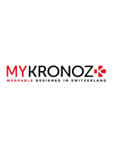 MyKronoz ZeCircle 2 Swarovski Instrukcja obsługi