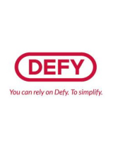 DefyL450 Upright Larder DFD 446