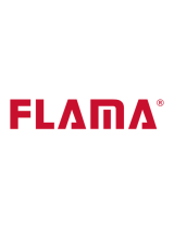 Flama1327FL 20LT Digital Dehumidifier