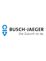 Busch-JaegerBUSCH-JAEGER 1098 UF-102, 1098 U-102 Electronic Room Temperature Controller Insert