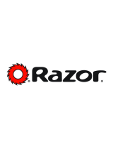 Razor Power Core E100 Trottinette électrique pour enfants - Aluminum Deck - Blue Le manuel du propriétaire