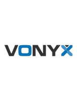 Vonyx178.341 SBS55 Series Karaoke Speaker Micro BT LED