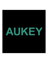 AUKEY Dual Dash Cam Uber 3 in 1 FHD 1080p IR Night Vision Car Camera 170 Degrees Wide-Angle Dash Camera for Cars ユーザーマニュアル