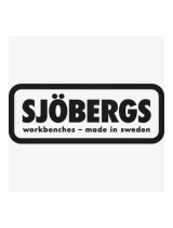 SjobergsSchrank SM 07 für Hobelbank Elite 1500 und Scandi Plus