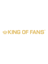 King of Fans RGB-60KBRS-1 Manual de usuario