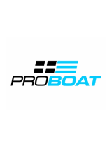 ProBoatBlackjack 42" 8S Brushless Catamaran RTR: Black/Orange
