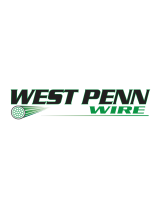 West Penn WireD25454BK1000