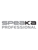 Speaka Professional 1489578 Handleiding