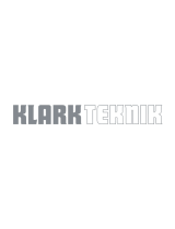 KlarkTeknikCP8000UL Remote Control for Volume and Source Selection