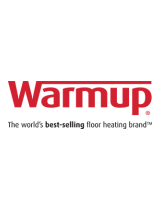 Warmup WA-XSTAT-V Operating instructions