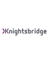 KnightsbridgeFL8ABK IP55 8W 610lm 5000K LED PIR Security Spotlight