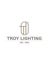 Troy LightingF1218 1 Light 10 inch Gesso White Pendant Ceiling Light
