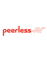 PEERLESS-AVpeerless-AV PR598-M Flat Panel Motorised Trolley