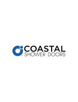Coastal Shower DoorsGS2P36.76B-GC