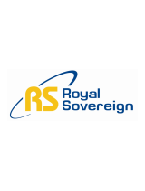 Royal Sovereign RBE-2000 User manual