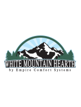 White Mountain HearthRushmore DVCT50 White Herringbone Brick Liner