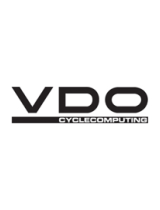VDO Cyclecomputing HVR-Z1U User manual