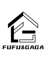 FUFU GAGALJY-JH0319-01 5 tier Freestanding Utility Storage Cabinet