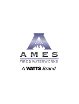 Ames Fire & WaterworksC400-FS, C500-FS, LFC500-FS (Sizes 2 1/2 to 10 IN)