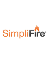 SimpliFireAllusion Platinum Electric Fireplace
