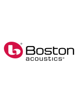 Boston Acoustics TRIO Bruksanvisning