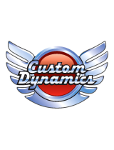 Custom DynamicsCD-ALT-BS-HD Alternating Brake Strobe Flasher for Motorcycles