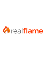 Real FlameXLF50 Ignite XL 50 Inch Wall Mounted Electric Fireplace