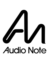 Audio NoteChanging the AC Input Line Voltage