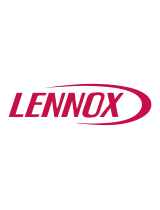 LennoxBoiler Temperature/Pressure Gauge