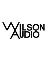 WILSON AUDIO WATCH Center Channel Series 2 Owner's manual
