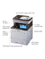 HP Samsung ProXpress SL-M4560 Laser Multifunction Printer series Kullanım kılavuzu