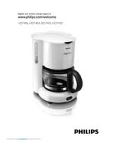 Philips HD7402 Owner's manual