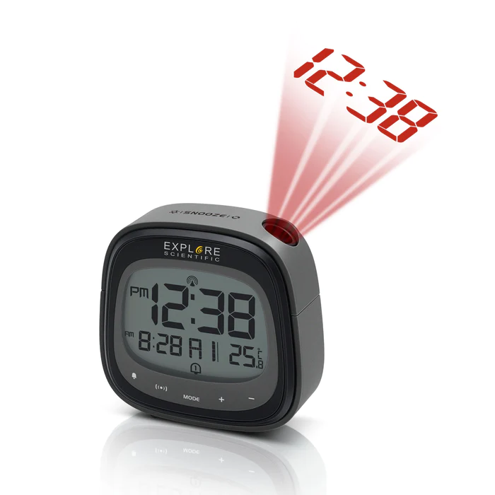 Projection Radio-controlled Alarm Clock
