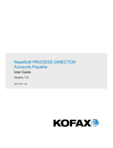 KofaxProcess Director AP 7.9
