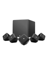 Boston Acoustics soundware xs 5.1 5.1 surround speaker system Användarmanual