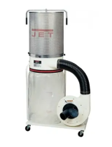 JETDC-1100VX-CK Dust Collector 1.5HP 1PH 115/230V 2-Micron Canister Kit 708659K