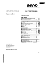Sanyo EM-V758 User manual