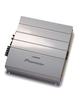 Pioneer GM-X354 User manual