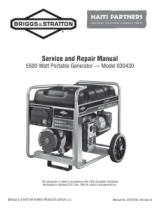 Briggs & Stratton 030430 User manual
