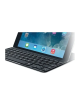 Logitech Ultrathin Keyboard Cover for iPad Air paigaldusjuhend