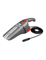 BLACK+DECKER av 1205 car vac Bruksanvisning