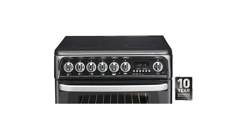 CH60EKWS 60cm Double Oven Electric Cooker