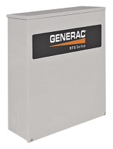Generac RTSN600G3 User manual