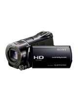 Sony HDR-CX550VE Omistajan opas