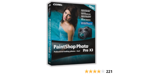 PaintShop Photo Pro X3, 1-4u