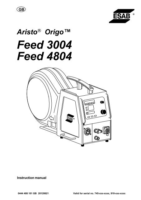 Feed 3004, Feed 4804 - Origo™ Feed 3004, Origo™ Feed 4804, Aristo® Feed 3004, Aristo® Feed 4804