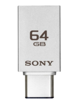 Sony USM64CA1 Uživatelský manuál